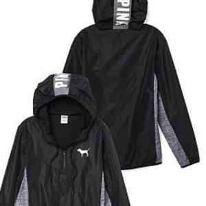 Black VICTORIAS SECRET (PINK) Windbreaker
